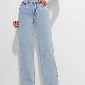 COPY - High Waist Straight Jeans